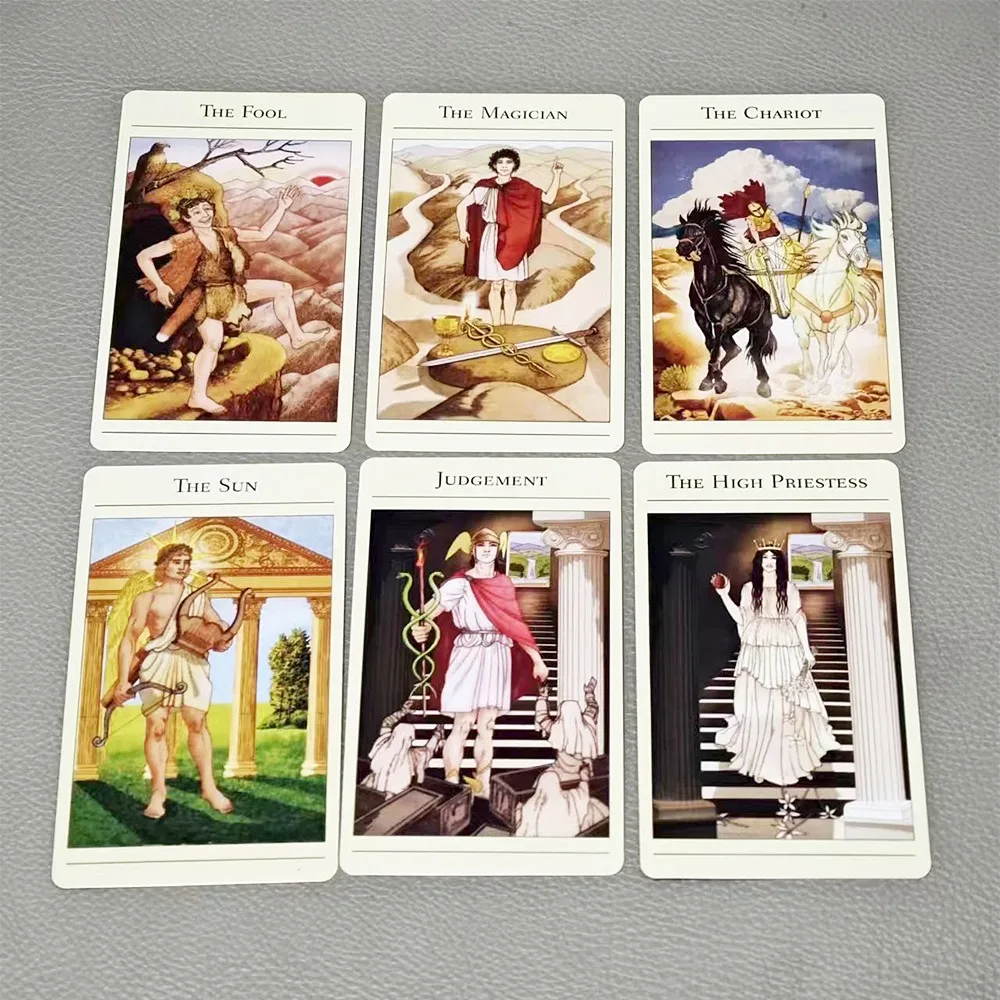 Het Nieuwe Mythische Tarotdek 78 Pcs Klassieke Tarotkaarten Rijder Waite Systeem Voor Beginners 10.3*6Cm