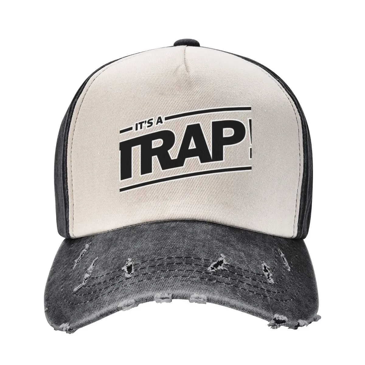 

IT'S A TRAP Baseball Cap Mountaineering cute dad hat Funny hats Men Hats Women's