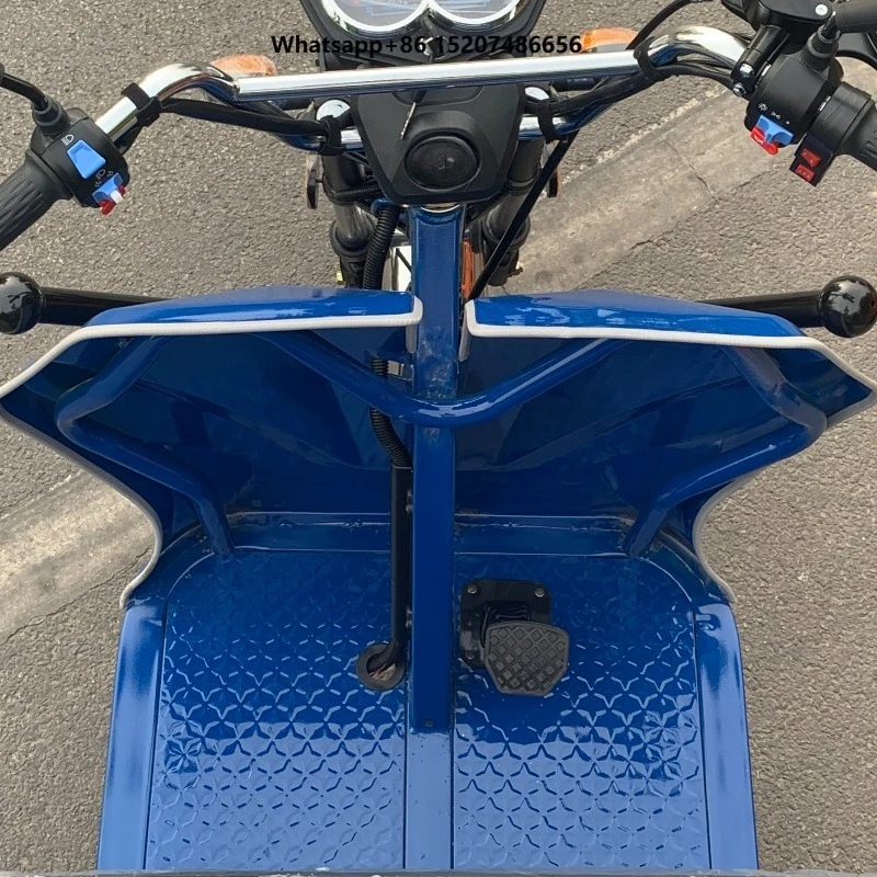 2000 Kg 1000 Kg Battery Operated   Electric Cargo Tricycle With 48 V 60 V  72V Electric Rickshaw