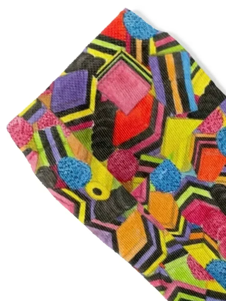 Licorice Allsorts by Judy Richardson 2019 Socks cotton warm winter new in's Luxury Woman Socks Men's