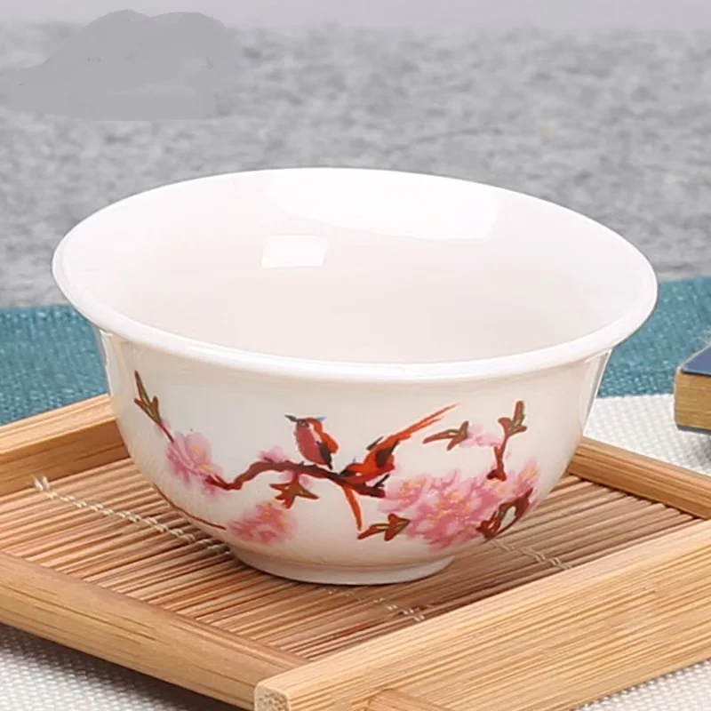 Chinese Traditional Gai Wan Tea Cup set kungfu Tea Cups Travel Tea Bowl Chinese Porcelain Teacup Tea Ceremony Accessories