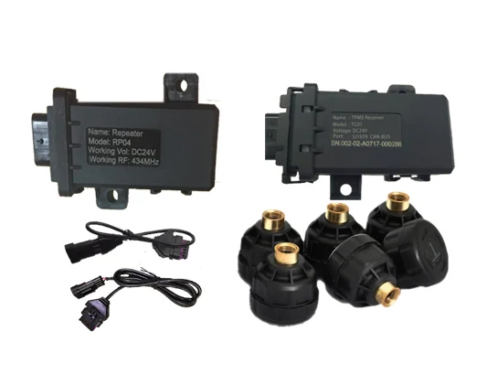 

1 To 22 Wheel Can Bus Truck Tire Pressure Monitoring System (TPMS) With External Sensor Truck Bus Tpms
