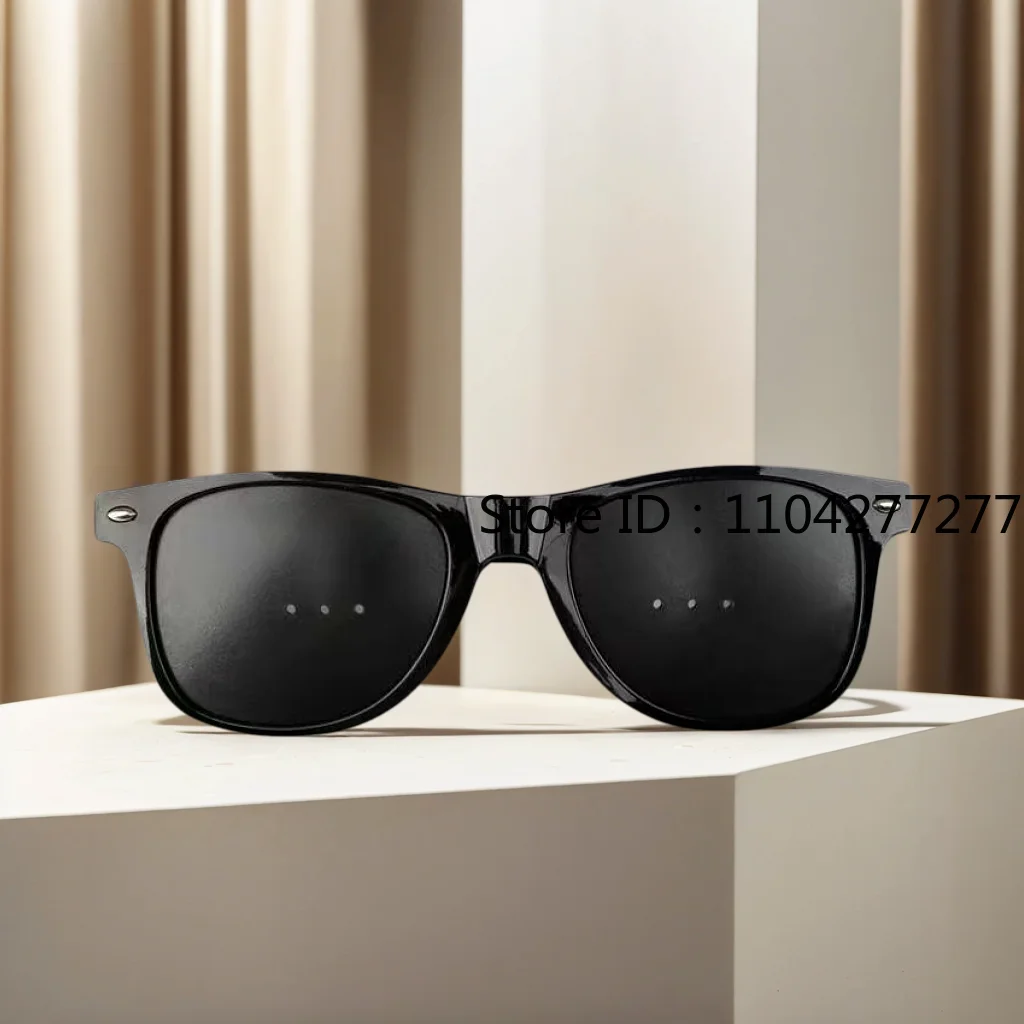 Anti-myopia Astigmatism Vision Correction Fatigue Pin Hole Glasses With Holes For Men Women Eyesight Improvement Sunglasses
