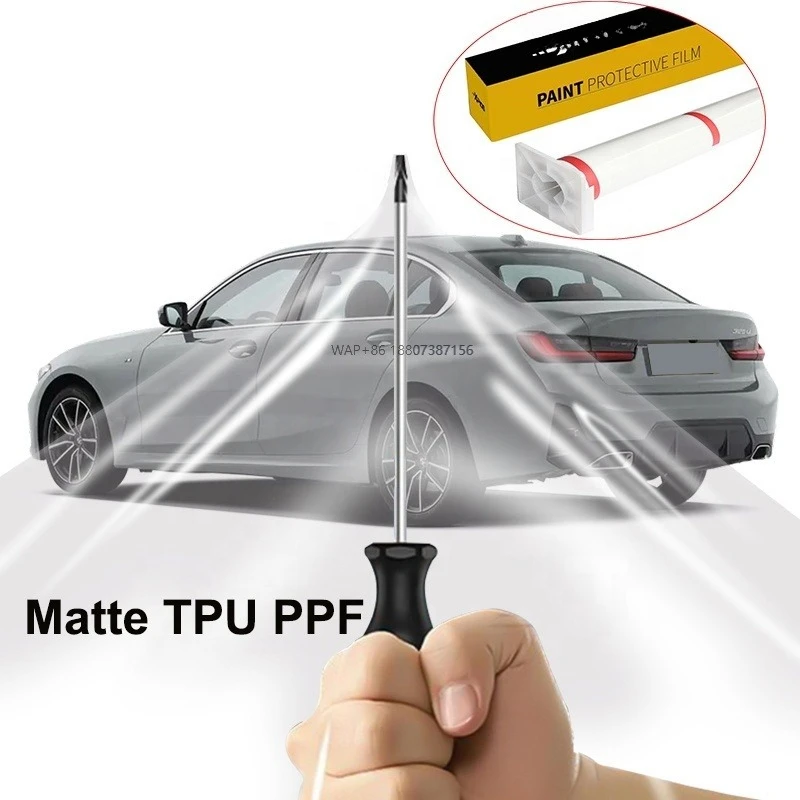 

Self Healing PPF TPU Transparent Car Film Self-Adhesive High Gloss Clear Car Paint Protection Film Scratch Protector for Body