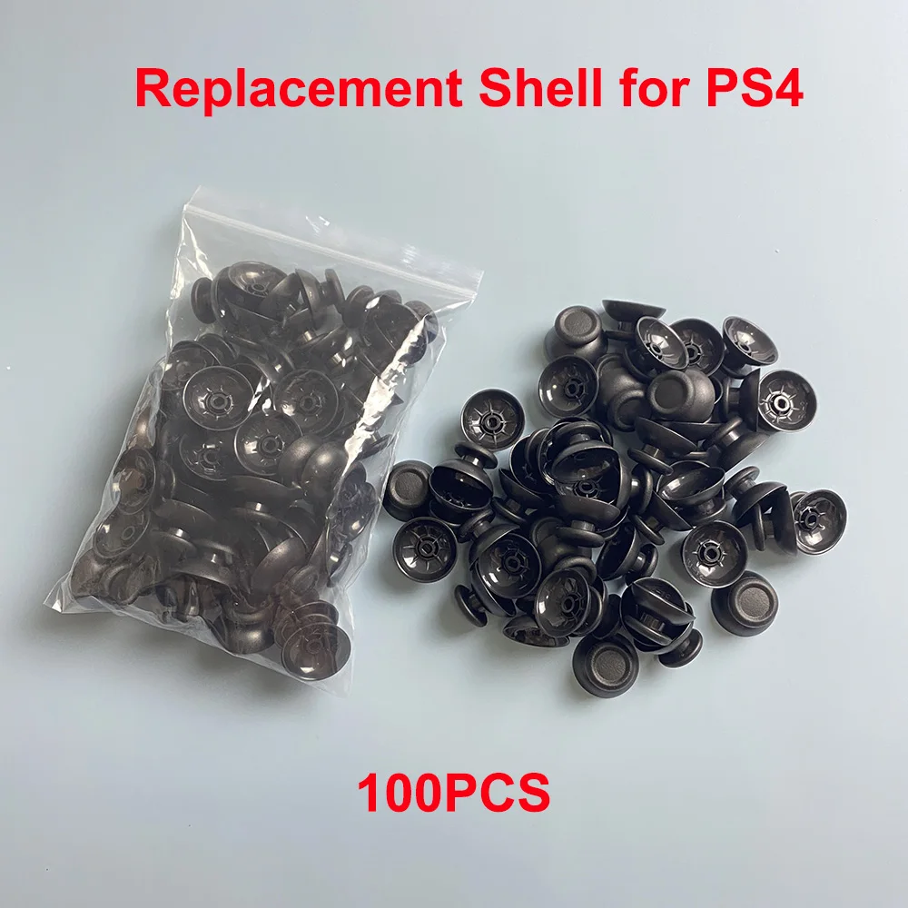 100Pcs 3D Analog Joystick Stick Replacement Module Mushroom Cap For Sony PS4 Playstation 4 5 PS5 Xbox one / 360 Thumbstick Cover