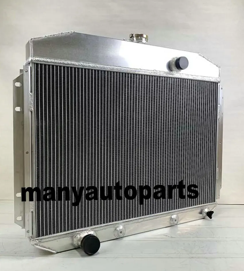 Aluminum Radiator for 1961-1964 Ford F-Series F100 F250 F350 Trucks Pickup V8 AT