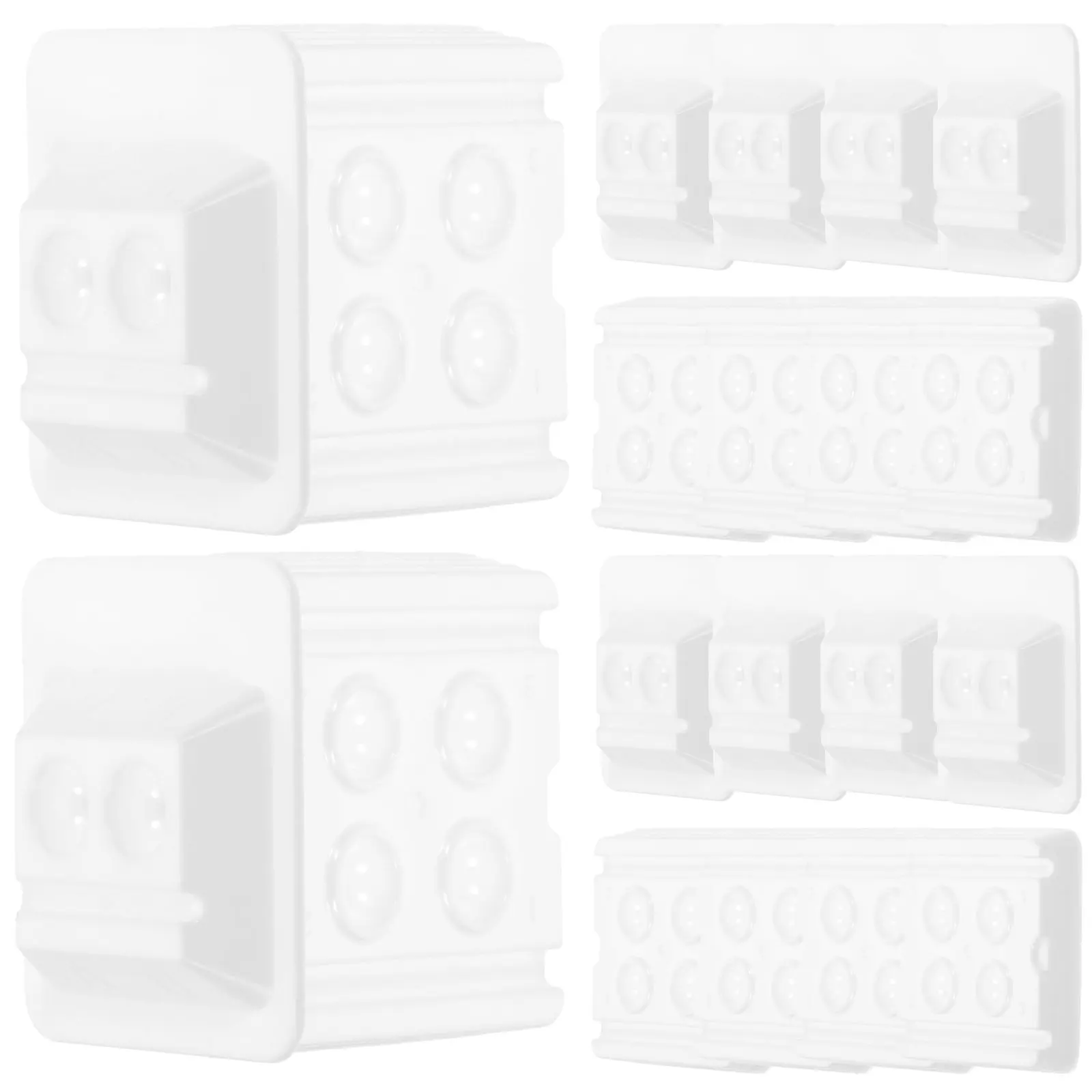 20Pcs Plastic Dappen Dish Lightweight Dental Oral Cup Multipurpose Mixing Bowl Disposable Nonstick Lab