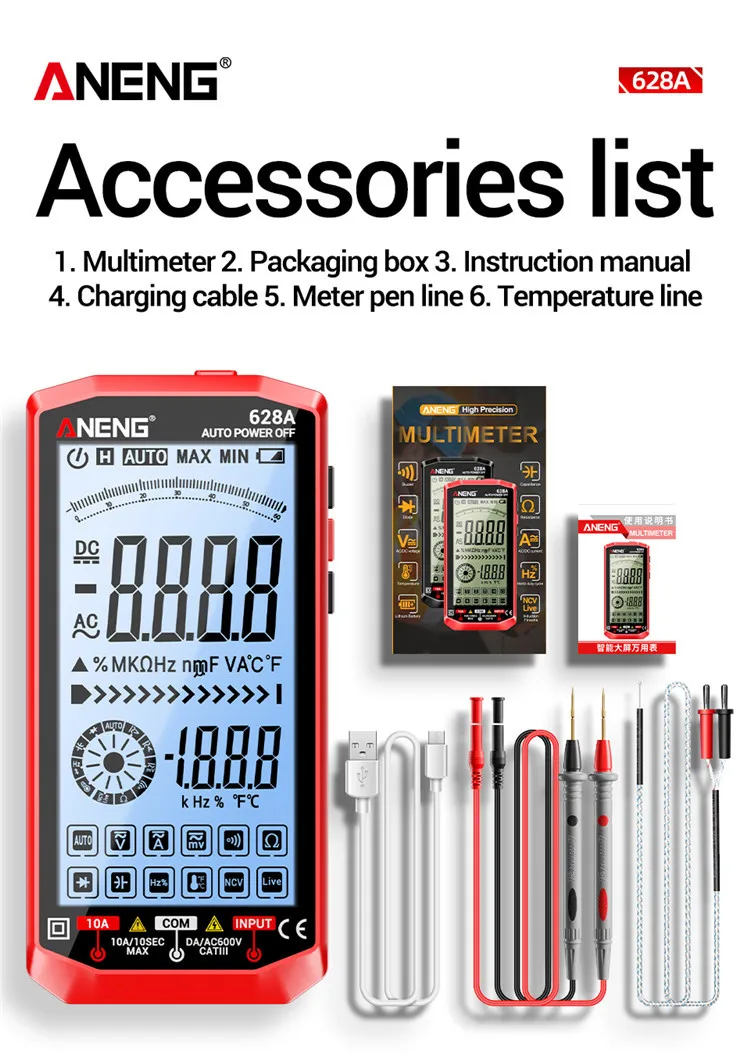 multimetre-numerique-aneng-entierement-automatique-intelligent-anti-brulure-haute-precision-universel-multifonctionnel-pour-electricien