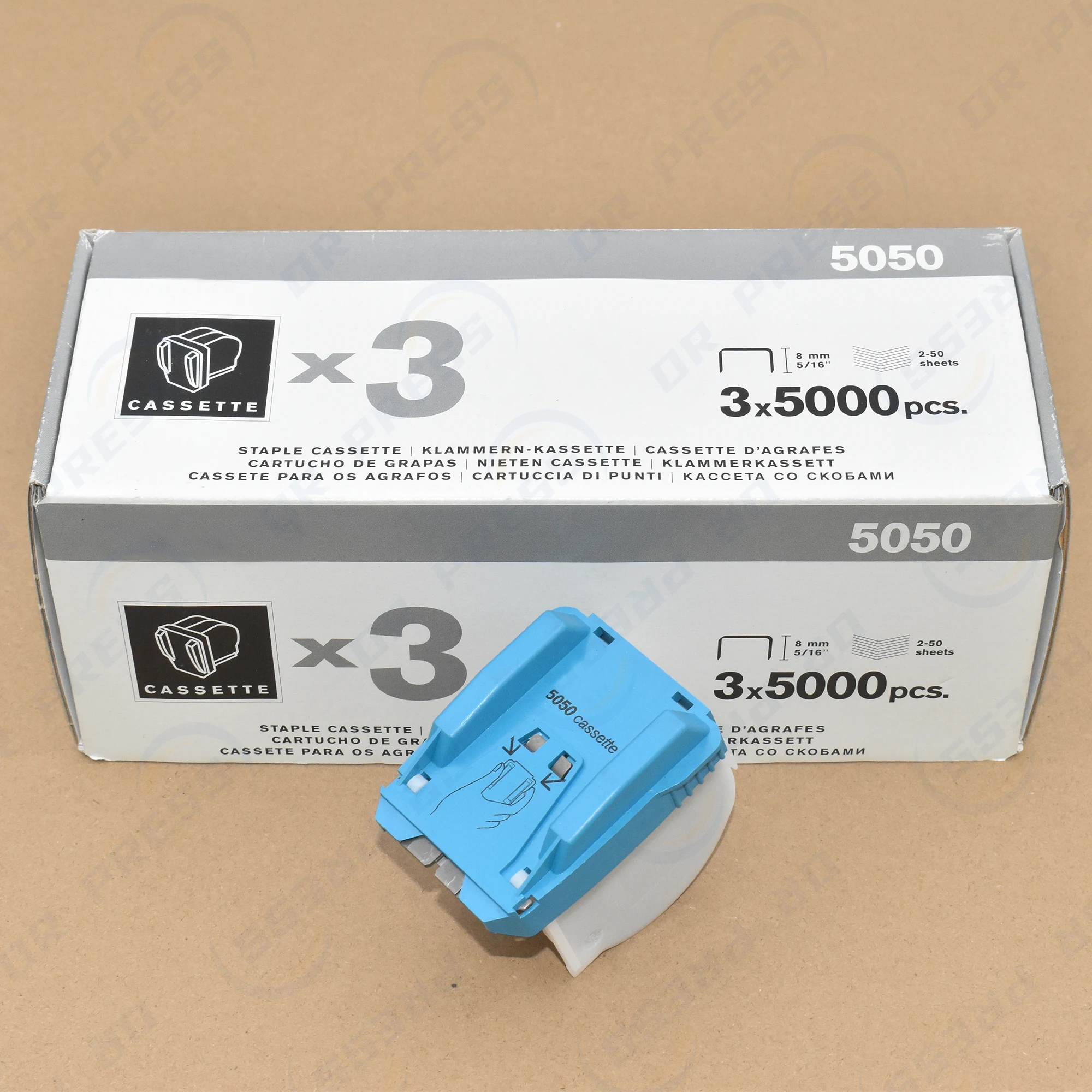 Staple Cassette for Rapid 5050 5050e (1 Cassette for 5000 staples)