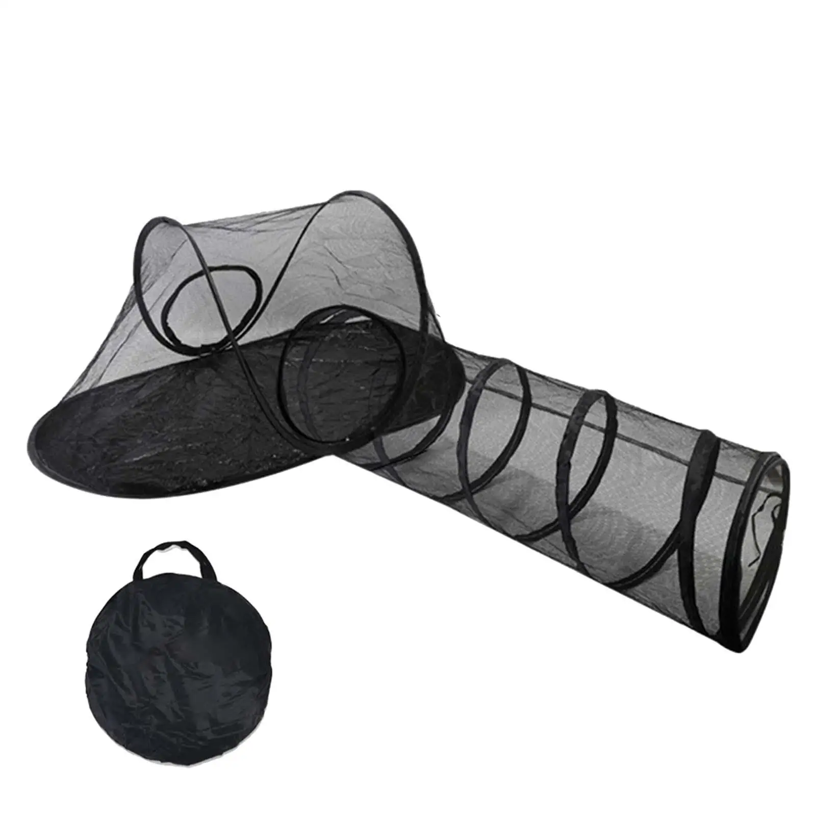 Outdoor Cat Enclosures Tent and Tunnel Breathable Mesh for Rabbit Lawn Beach