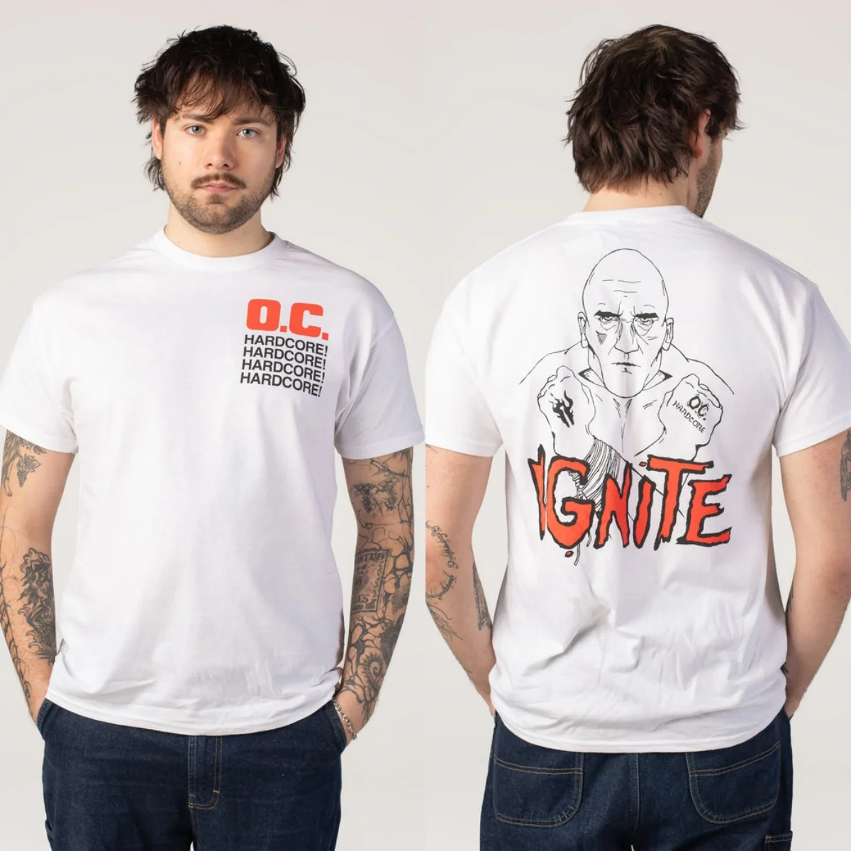 2026 Ignite Graphic Cotton T-shirt Unisex Summer Short Sleeve Fashion Brand Tee Luxury Casual Vintage Tees