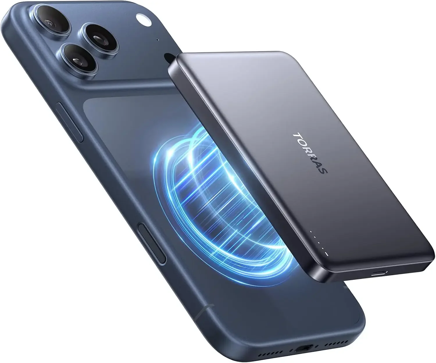 

MiniMag Power Bank, сверхтонкое магнитное беспроводное портативное зарядное устройство емкостью 10 000 мАч, быстрая зарядка 22,5 Вт, магнитная батарея iPhone Air