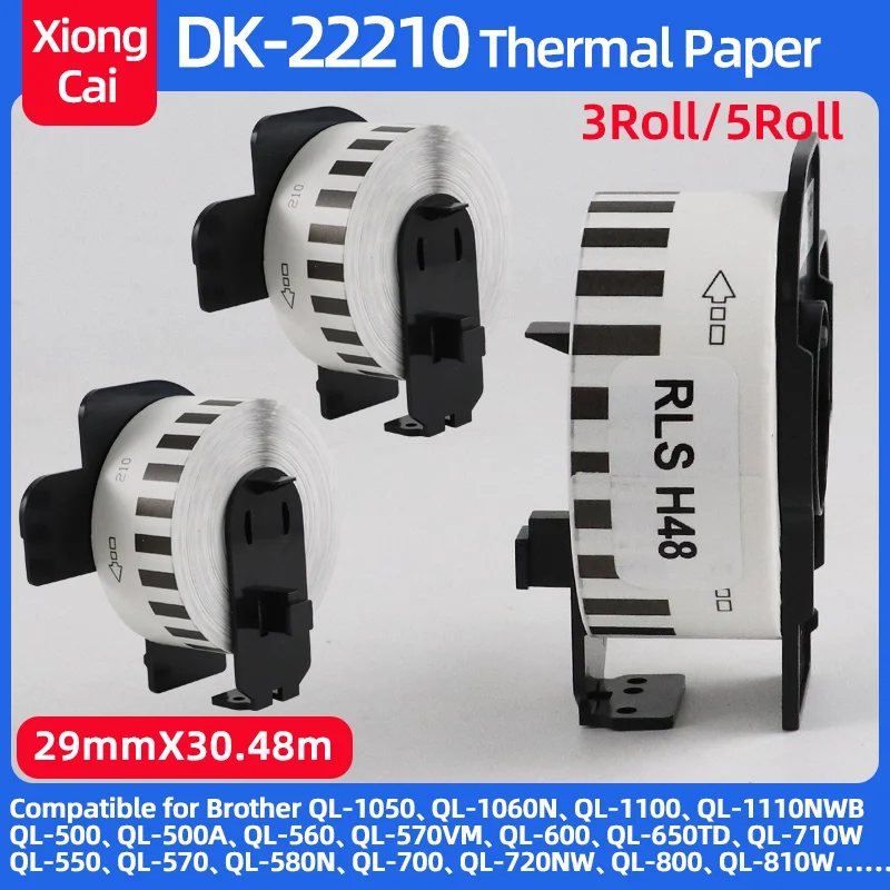 3~5 Rolls DK-22210 …