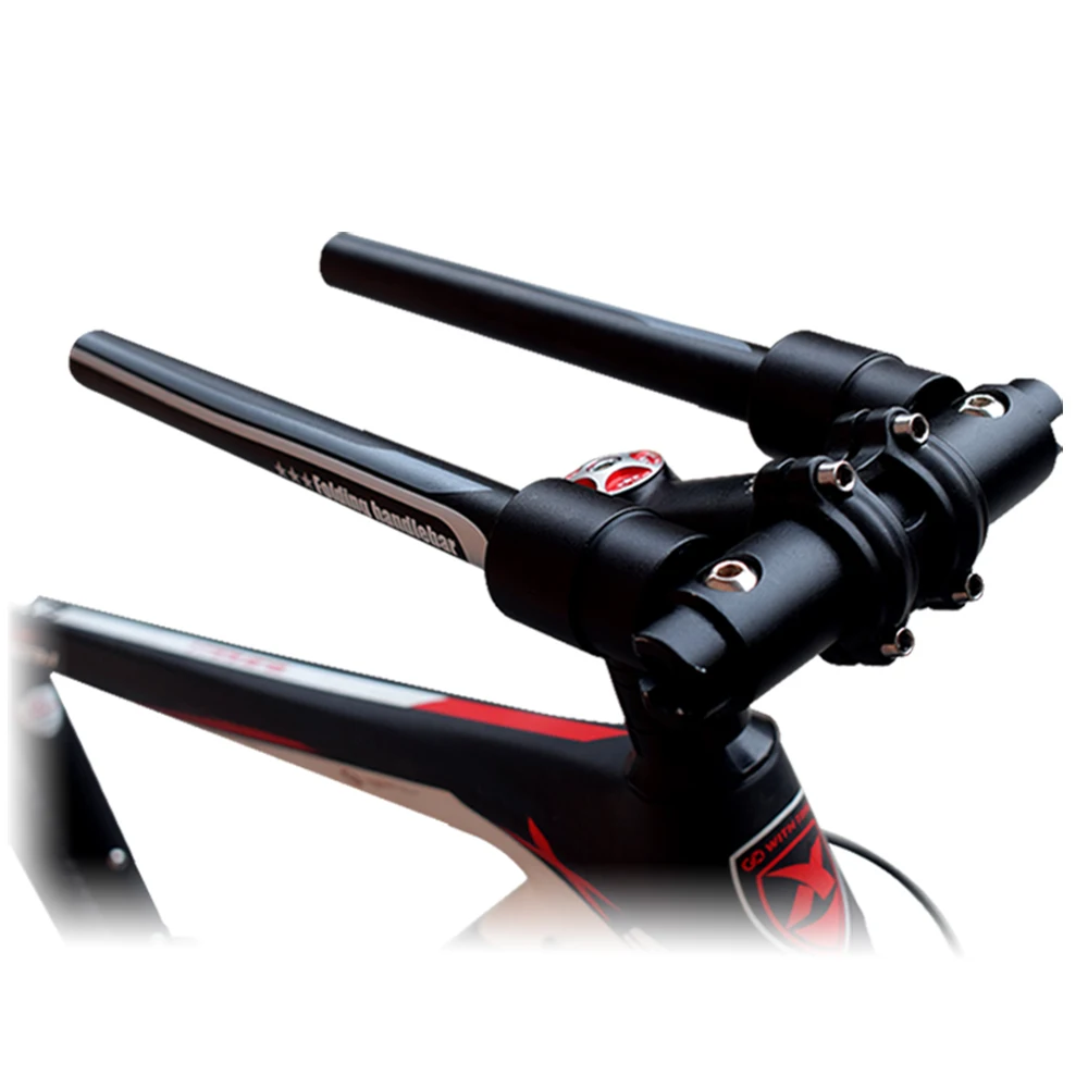 Quick Foldable Bicycle Cycling Handlebar 25.4mm 31.8mm Alloy Stunt Scooter Bar Bike Handlebar MTB Road Folding