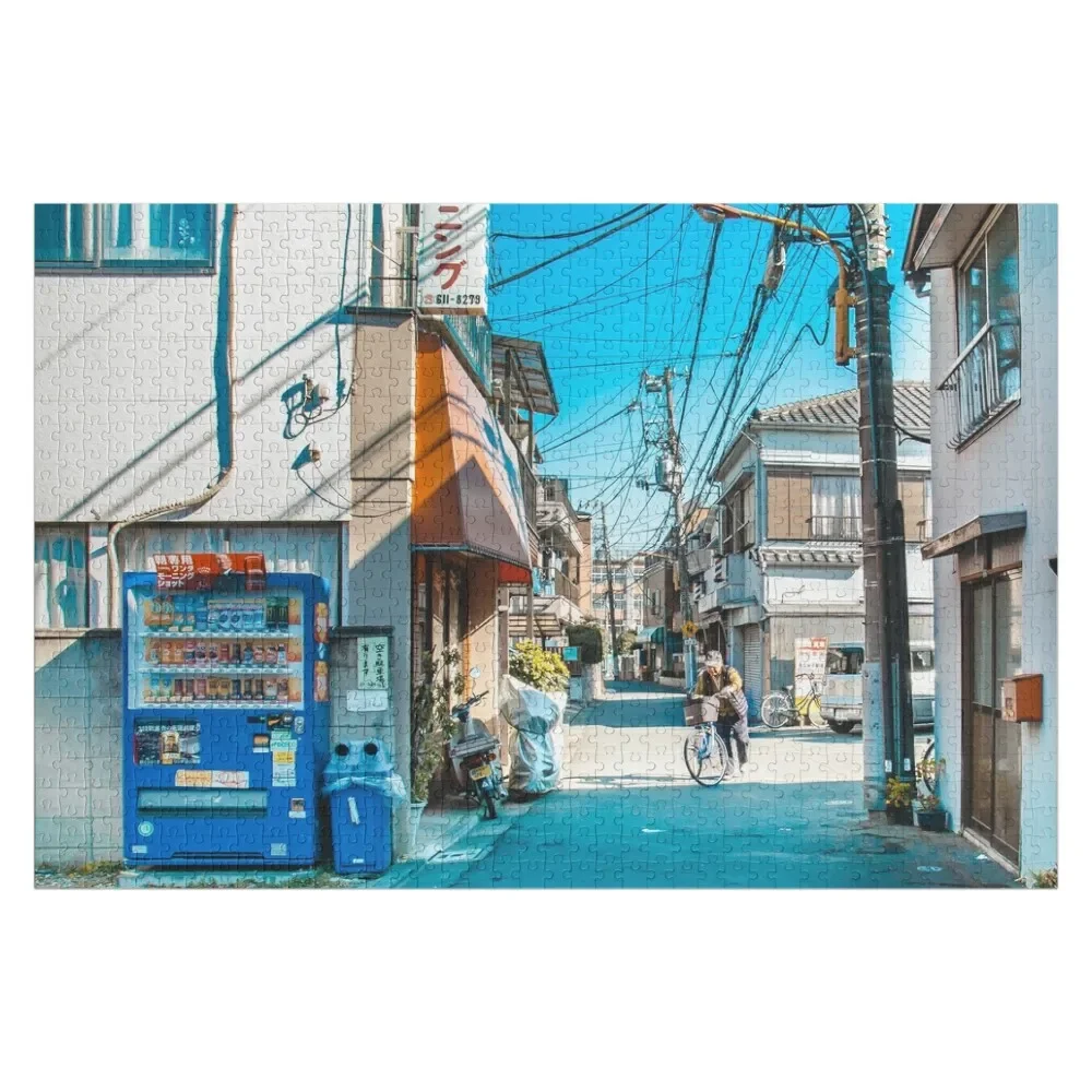 

Anime Tokyo Streets Jigsaw Puzzle Wooden Boxes Iq Wooden Jigsaws For Adults Customized Photo Puzzle