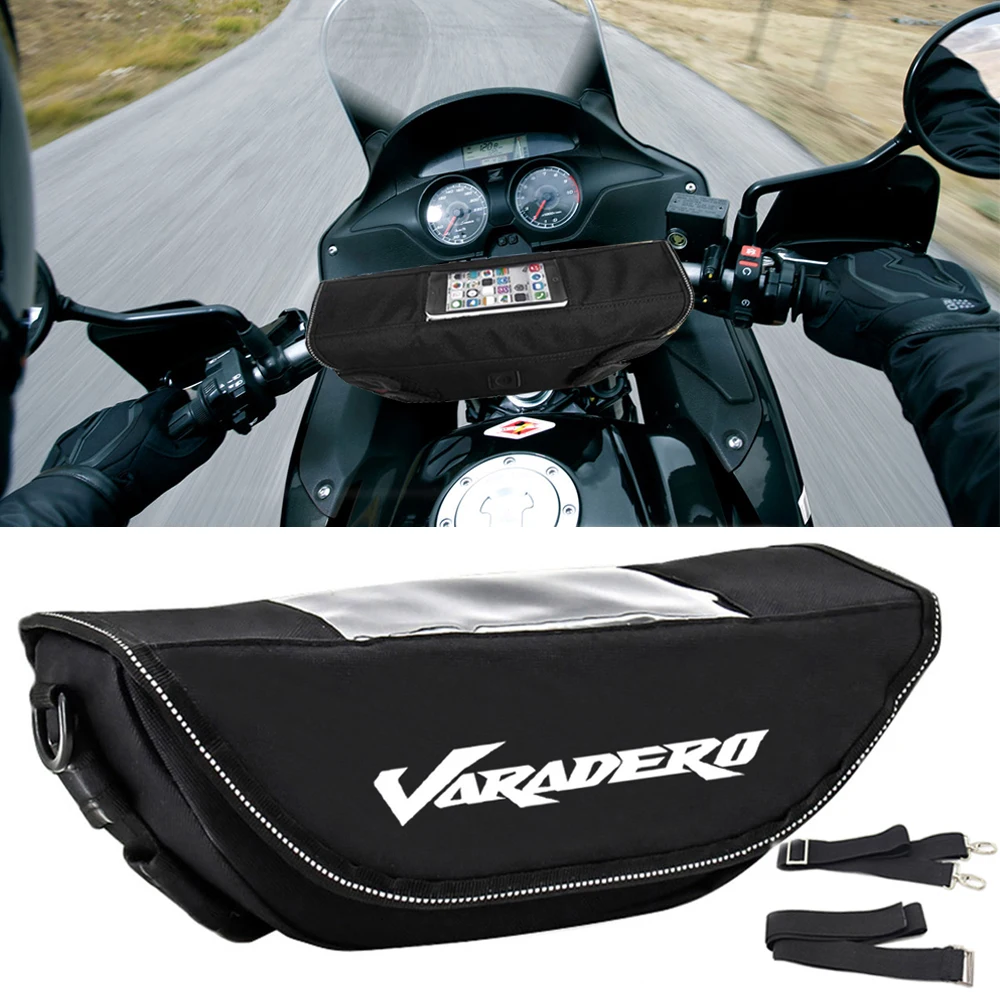 

Motorcycle Handlebar Bag For Honda Varadero XL1000 VFR1200X VFR 1200 X NC700X Accessories Portable Waterproof Phone Bags