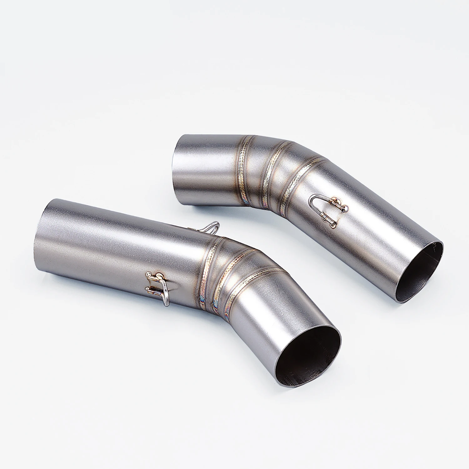 

For 848 1098 1198 Motorcycle Exhaust Middle Link Pipe Muffler Sistemas De Escape Moto Exhaust
