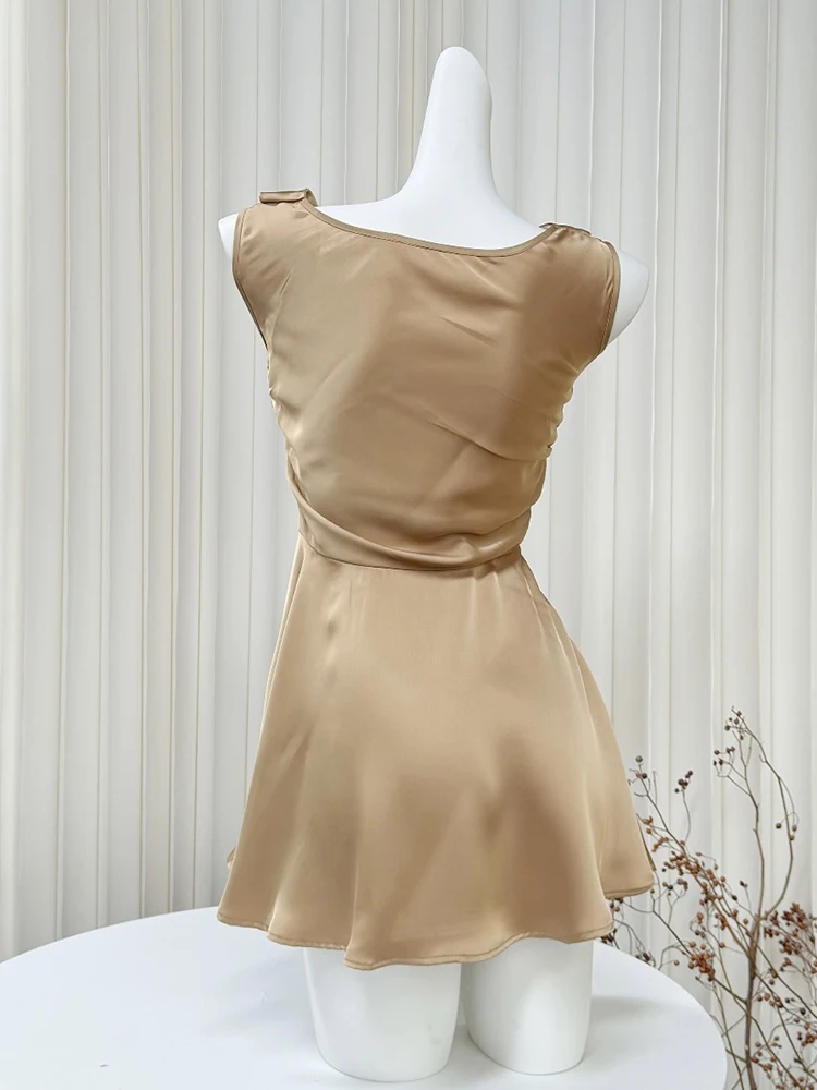 Summer Old Money French Vintage Prom Gown Evening Mini Dress Women  Sleeveless Frocks One-Piece Party Luxury Hot Sexy Coquette - AliExpress  200000345