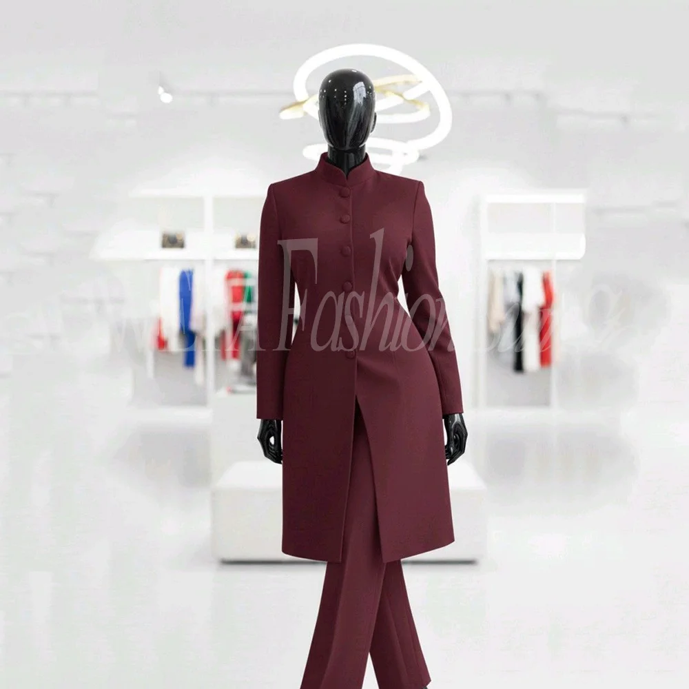 2026 New Women's Single Breasted Collar Blazer Suit Elegant Formal Office Business Two Piece Set Plus Size Ladies Work Wear