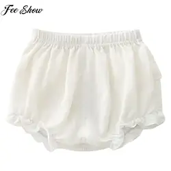 Infant Girls Summer Loose Briefs Bloomers Bread Shorts Training Underpants Diaper Covers Washable Reusable Nappies Dailywear