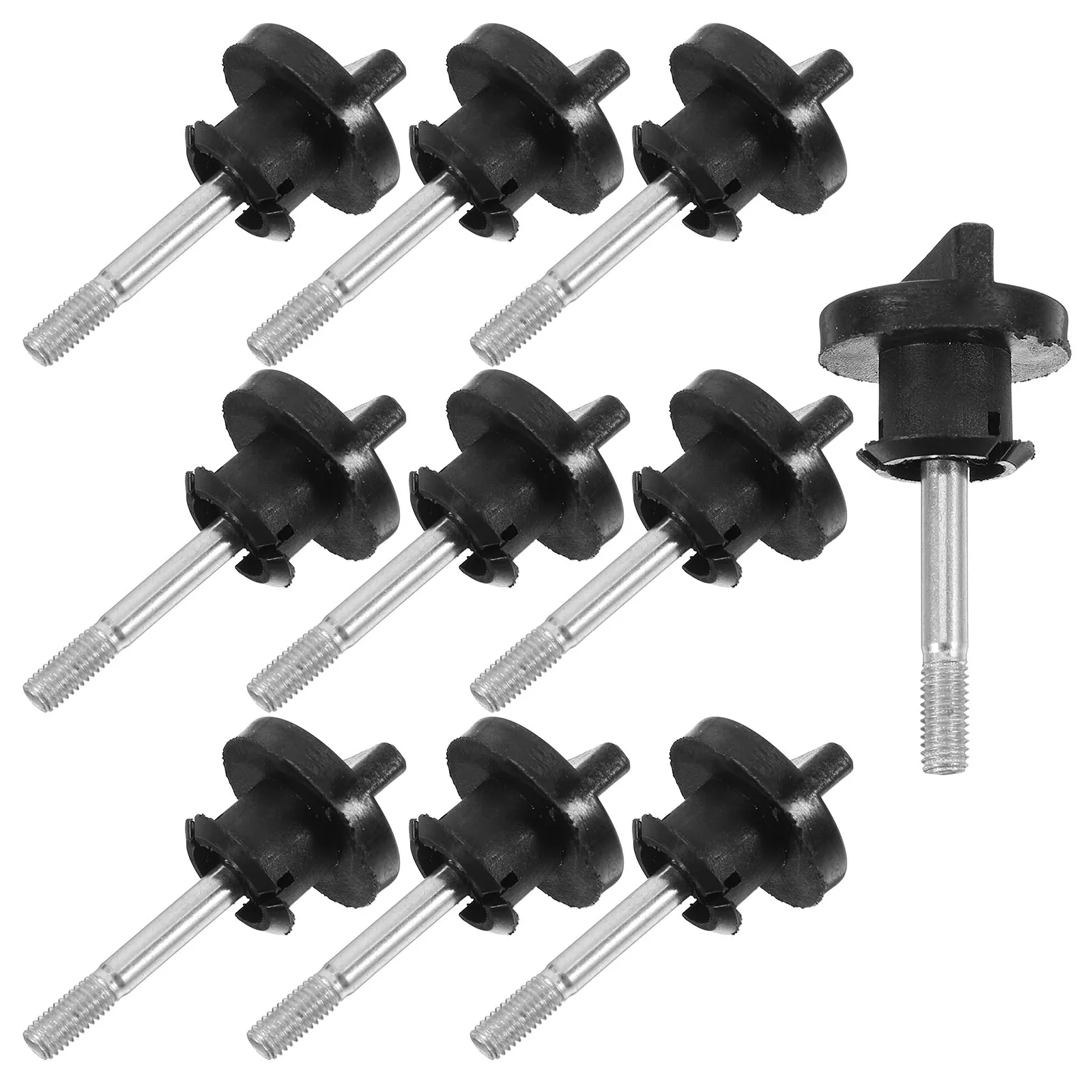 

10pcs Chainsaw Lock Nut Thumb Screws Compatible s Easy Operation Filter Cover Fastening Maintenance Tools