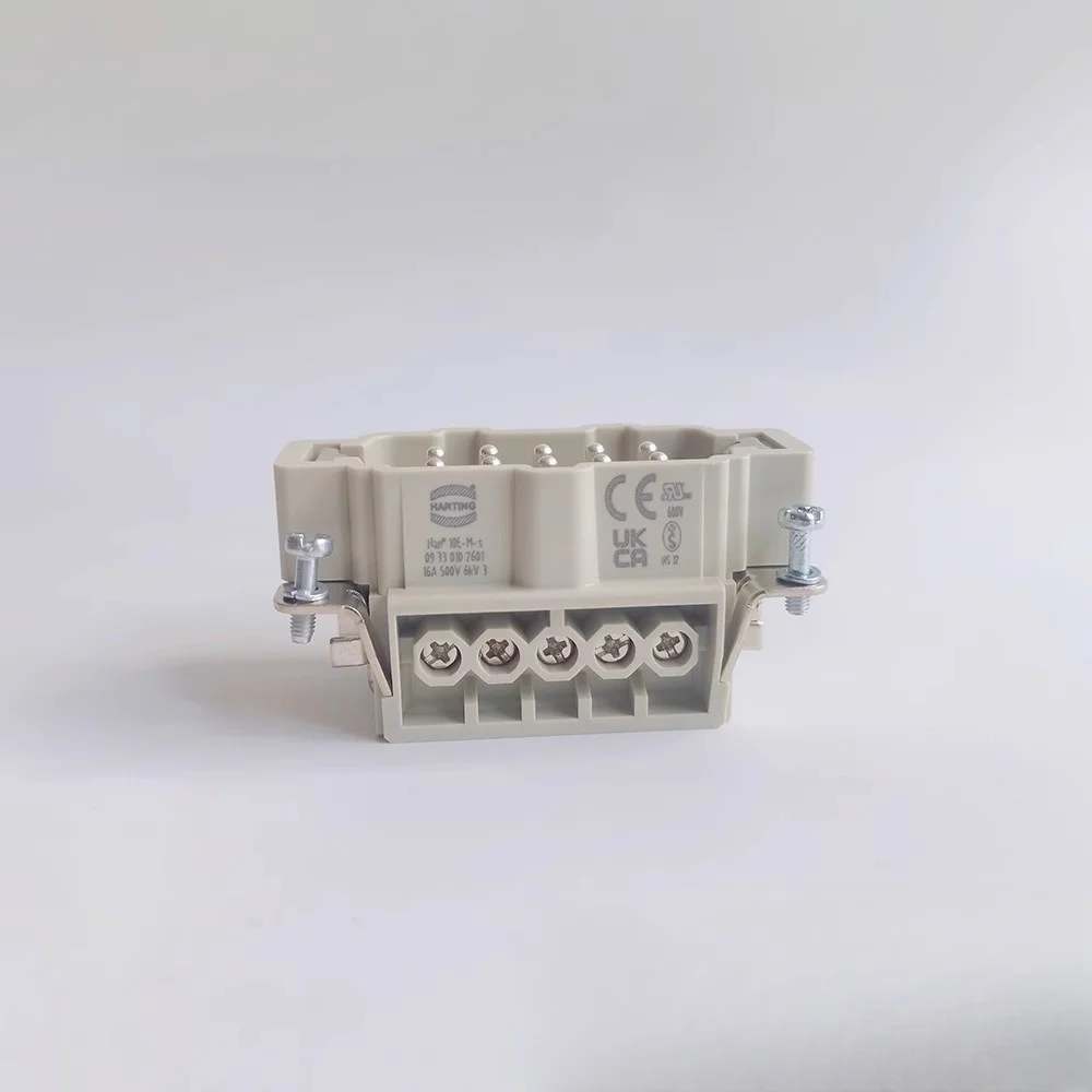 Harting Brand New Original Genuine Connector 09330102701 Heavy Duty Power Connectors Han E 10P F Screw Screw Termination 09330102601 Han E 10P m Screw S