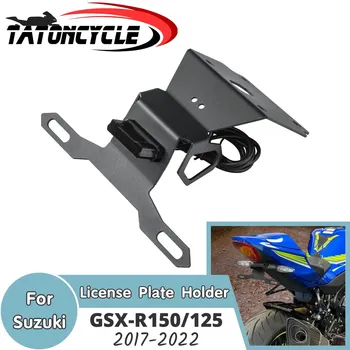 For Suzuki GSX-R150 R125 2017-2024 GSX-R 150 125 Motorcycle License Plate Mount Holder Tail Number Plate Frame Holder Bracket