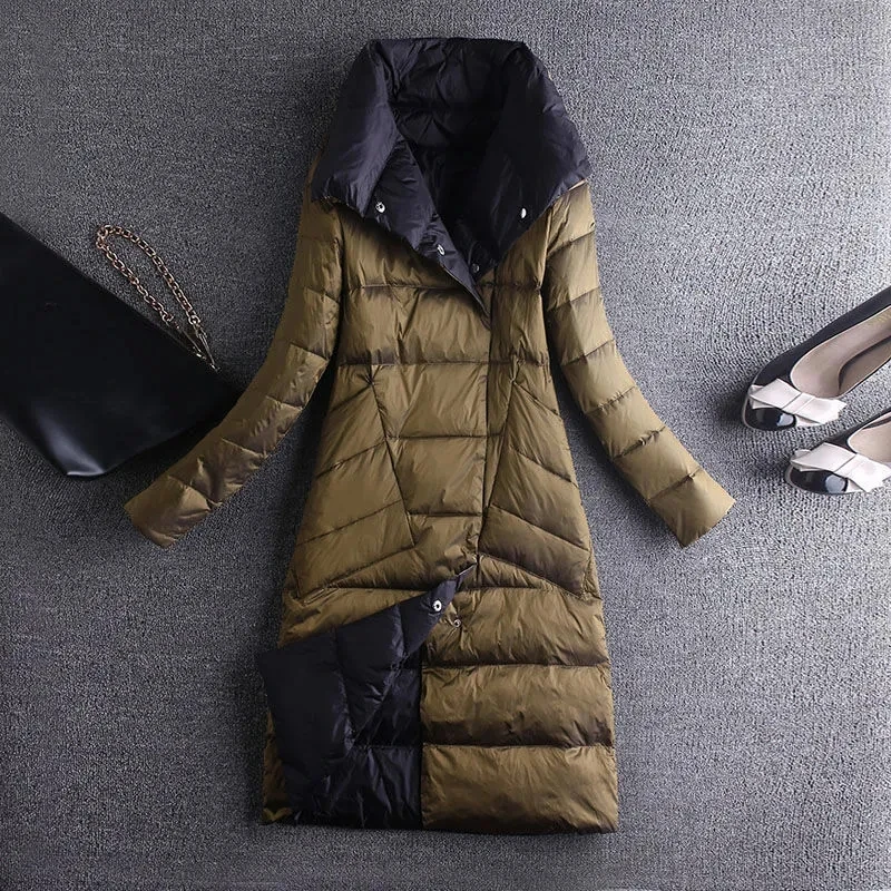 Nice Pop Winter Parkas Women Jacket Thickn Down Cotton Padded Jackets Warm Overcoat Female Long Snow Coat Parka Outwear 5XL