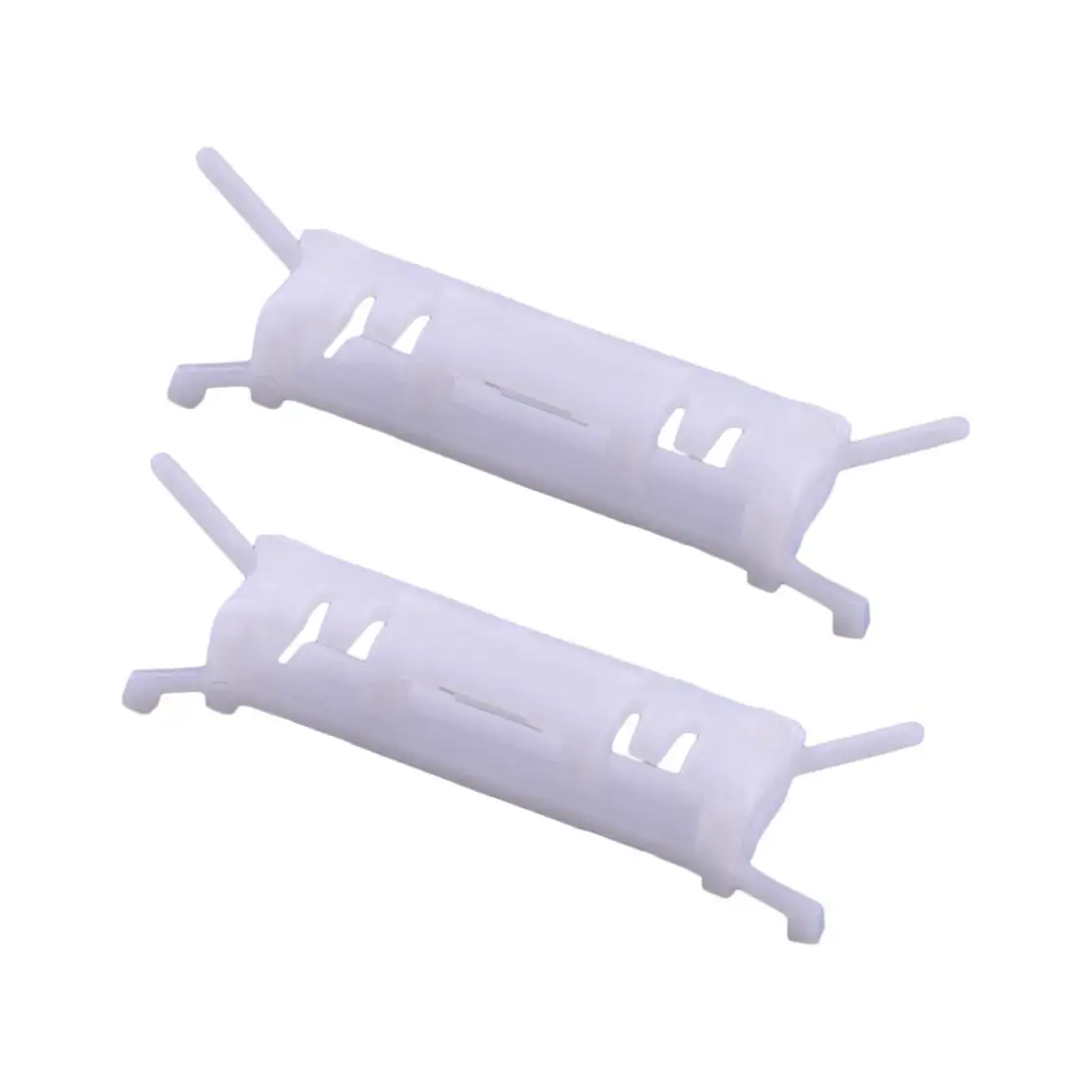 2pcs Roof Drip Rail Trim Molding Clip Fit for Mitsubishi Lancer CK2 CK4 Mirage MR191500 White Plastic