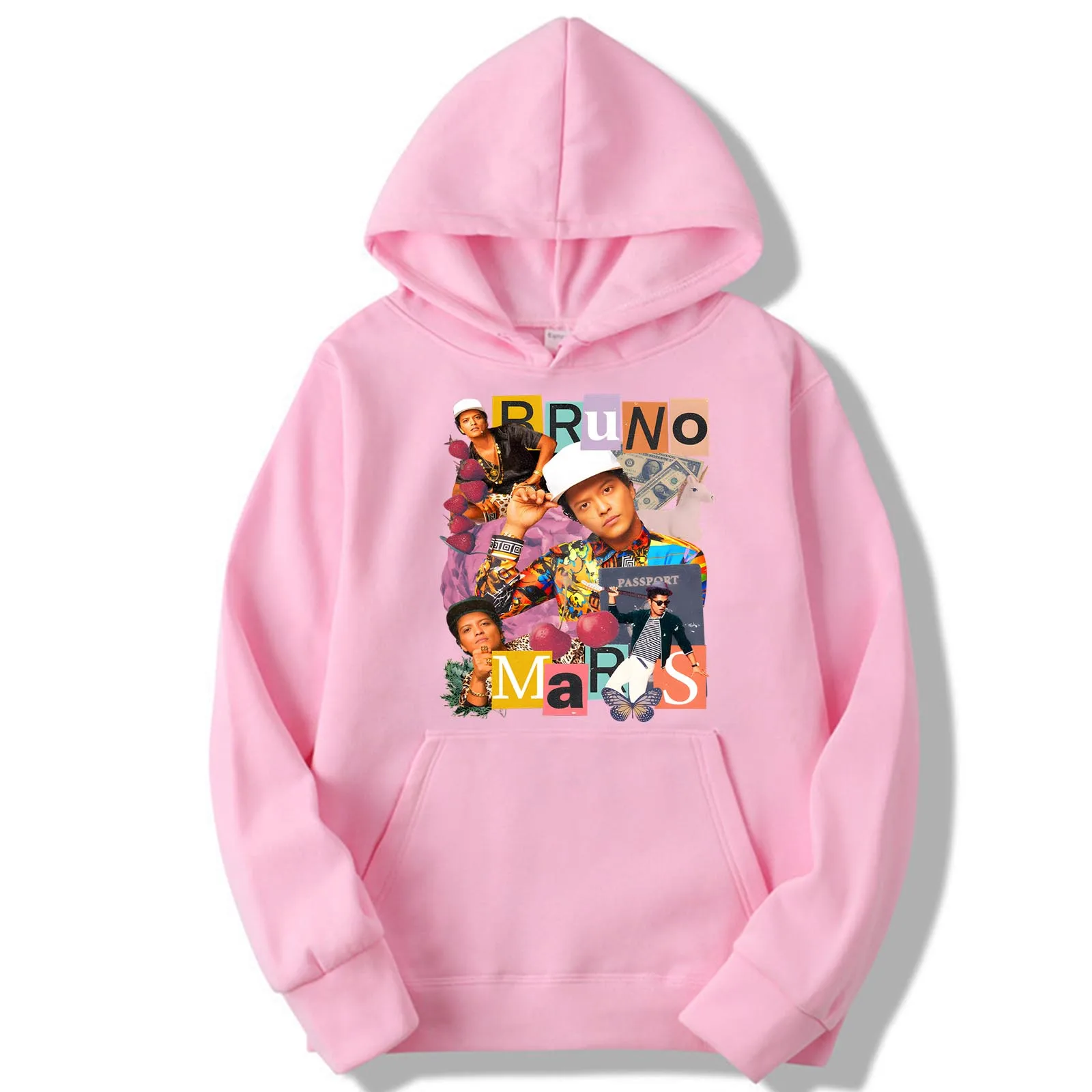 24k Magic World Tour Bruno Mars Hoodies Doo-Wops & Hooligans Bruno Mars Hoodie Fan Gift Unisex Harajuku Sweatshirts