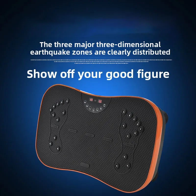 New Mini Vibration Shaking Platform, Full Body Shaping Trainer, Lazy Home Workout Machine, Portable Household Fitness Equipment