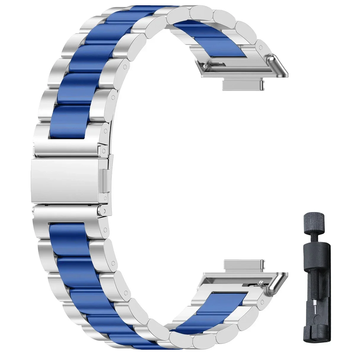 Edelstahlarmband für Redmi Watch6 5 4, luxuriöses Metall-Ersatzarmband für Xiaomi MiBand8/9Pro, Sportarmband Correa