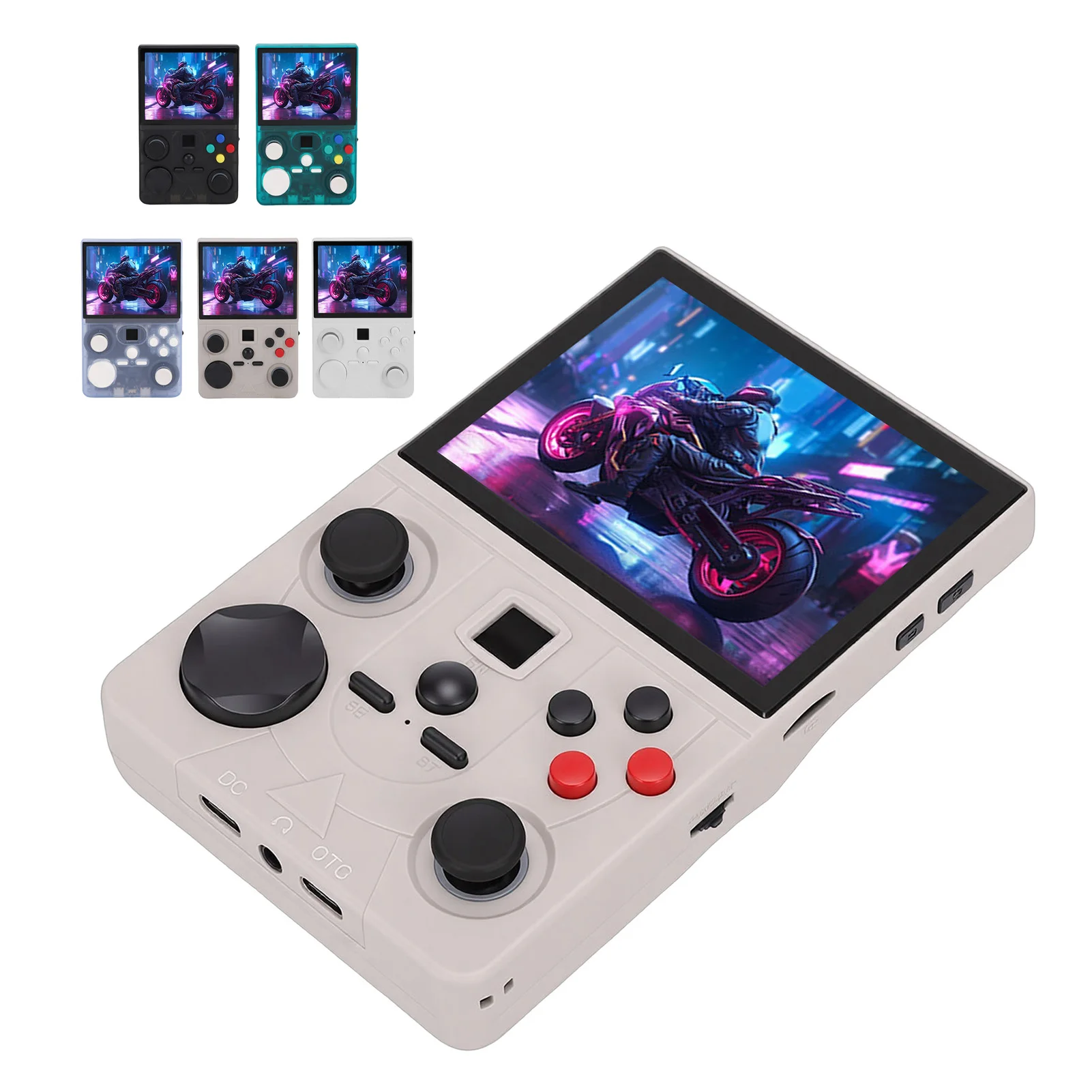 

Портативная игровая консоль с Wi-Fi, открытым исходным кодом, 3,5-дюймовым HD-экраном MIPI, портативная ретро-игровая консоль с двойным джойстиком