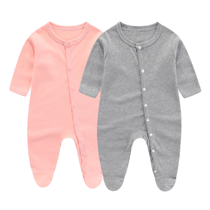 2Pcs Set Newborn Baby Bodysuits Spring Baby Clothes Soft Cotton Girl Romper Boys Jumpsuit Cartoon Baby Clothing Set 0 to 6 Month