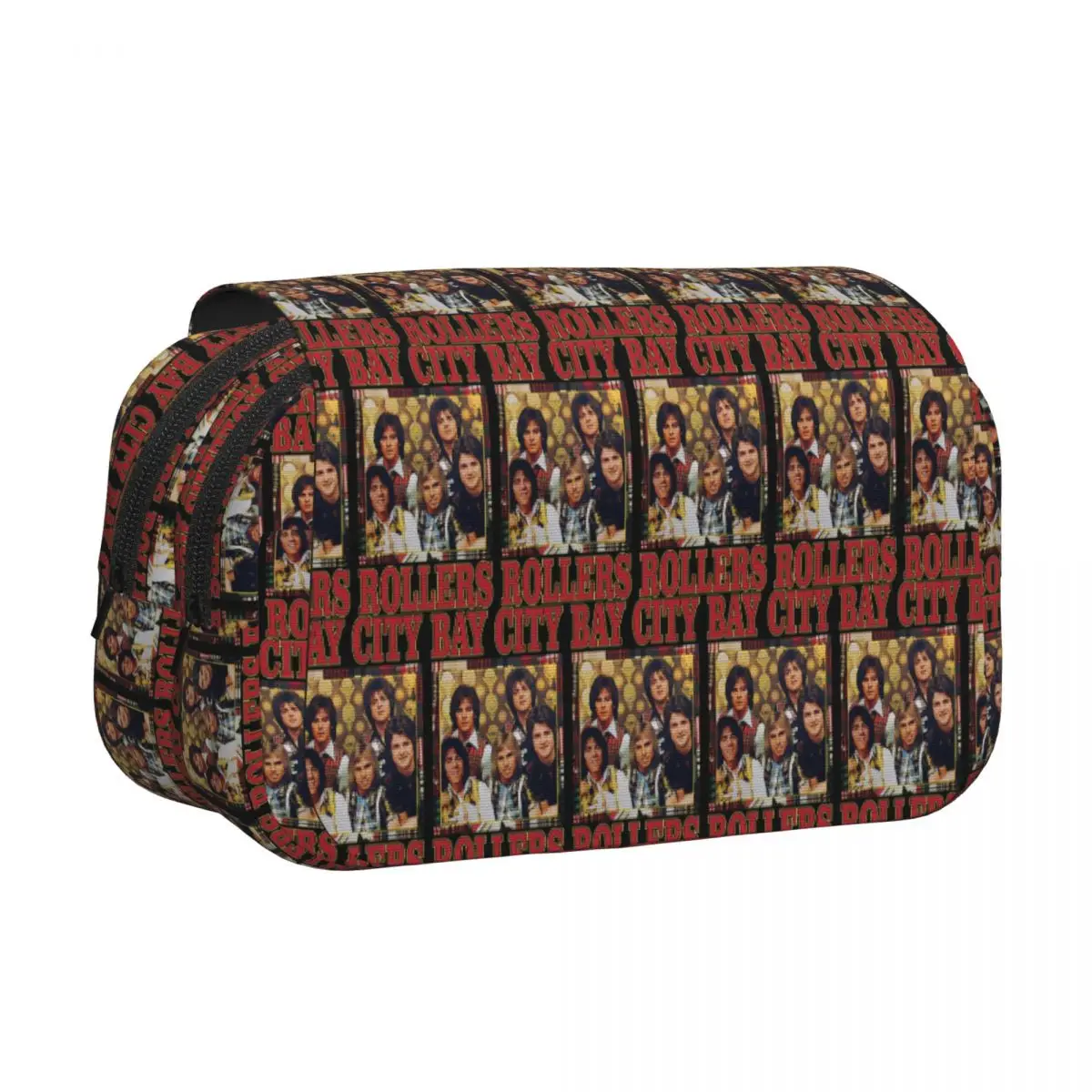 Band Bay City Rollers Music Rock Retro Vintage Pencil Case Pencil Pouch Hard Shell Big Capacity Pen Box Pencil Bag Kid School