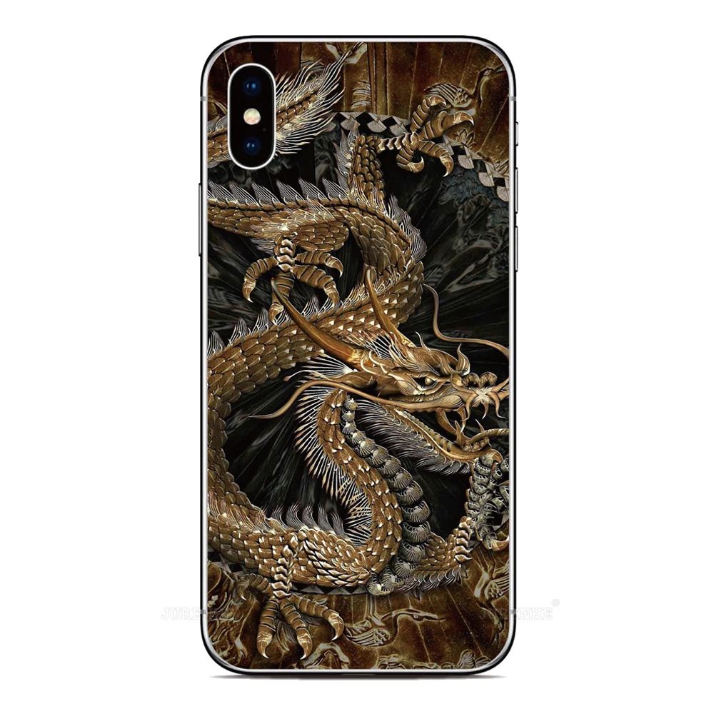 Tiger Dragon Telefon Fall für scharfe Aquos R5G R8 Pro R7 P7 R3 R2 V6 S3 Wunsch Sinn 3 4 Lite 6 6 s 7 plus Null 2 6 Wish3 5g Abdeckung