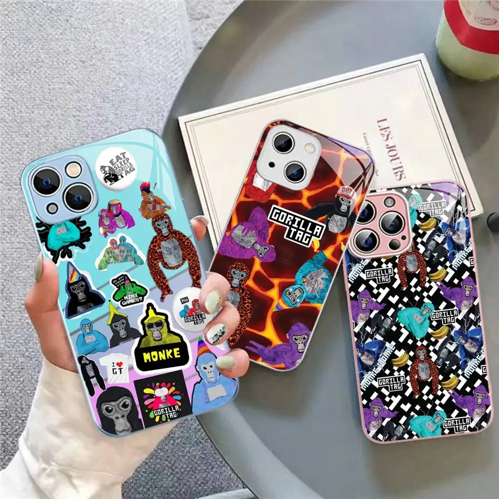 

Gorilla Tag Jmancurly Monke Merch For IPhone 14 13 12 Mini 11 Pro XS Max X XR 14 Plus Tempered Glass Cover