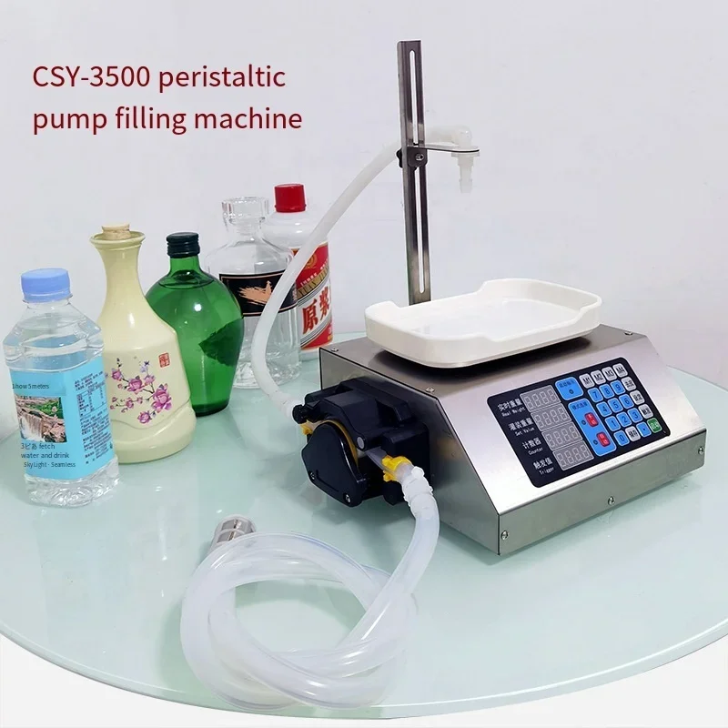 Liquid glue for beverage and potion chemical industry numerical control dispensing filling machine red wine soy sauce vinegar