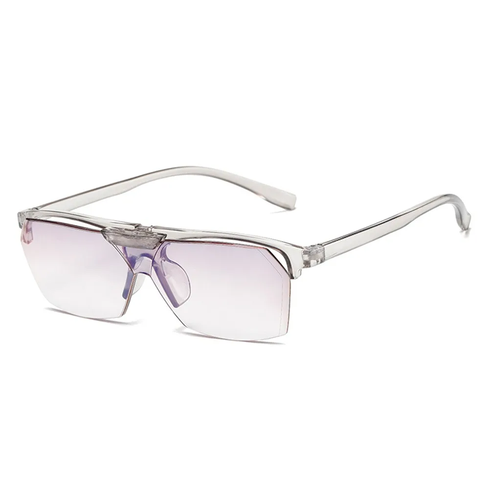

Comfortable Flip Up Reading Glasses Eye Protection PC Hyperopia Glasses Ultralight Optical Eyewear Office