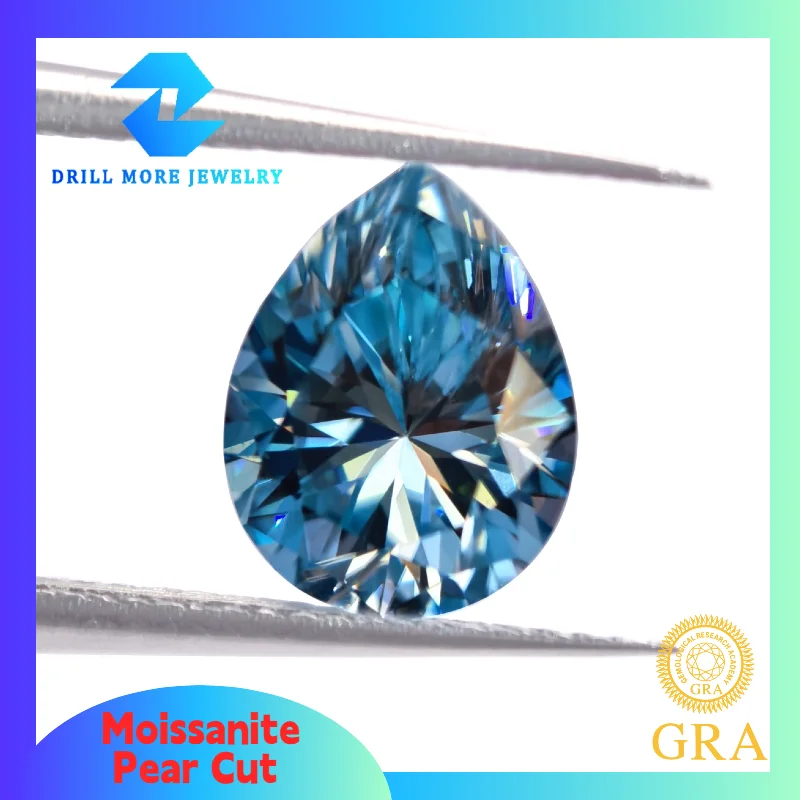 

Новый камень из моссанита цвета морской волны, круглой огранки, 0.5-3.0 карата, проходит тест на алмазный тестер, сертификат GRA для изготовления ювелирных изделий из моссанита.