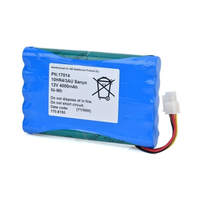 bloco médico da bateria do poder NiMh do equipamento de 10HR4/3AU 12V 3.8Ah