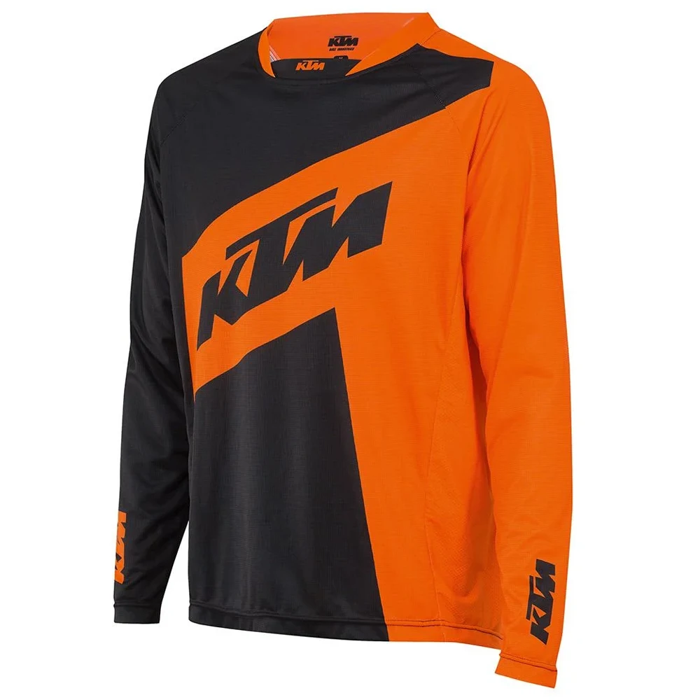 KTM Moto Bicycle Jersey Sleeve Cycling Enduro Mtb Shirt Downhill T-shirt Camiseta Motocross Mx Mountain Bike Clothing