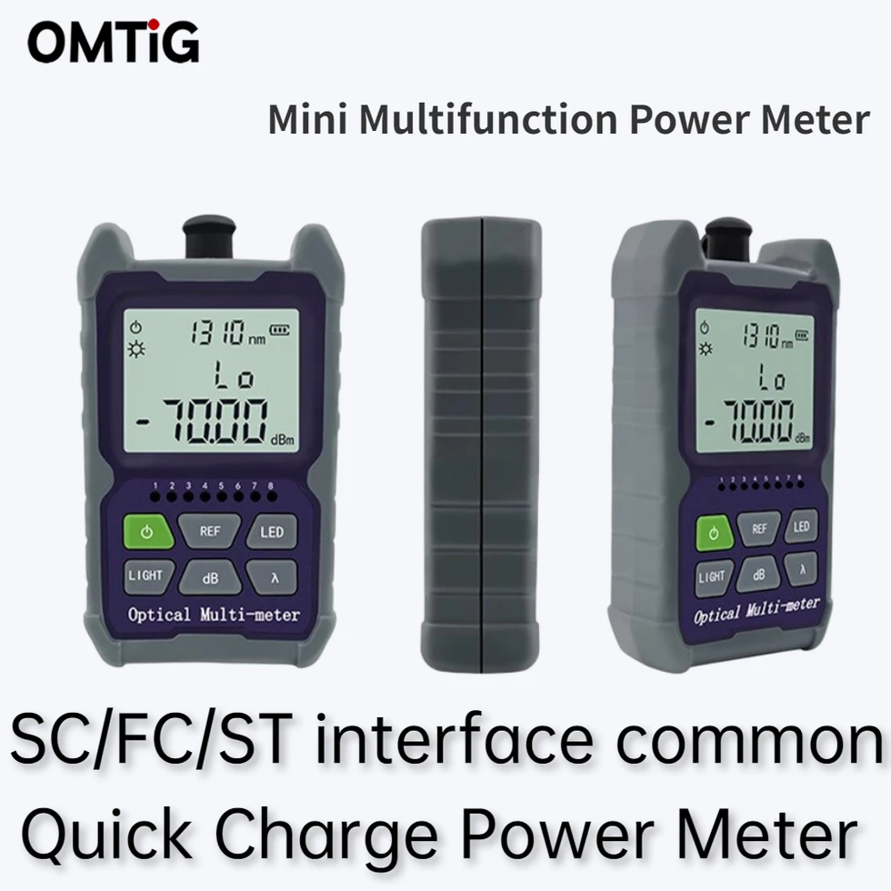 

Mini Multi-function Power Meter While Charging, Suitable For SC/FC/ST Interface