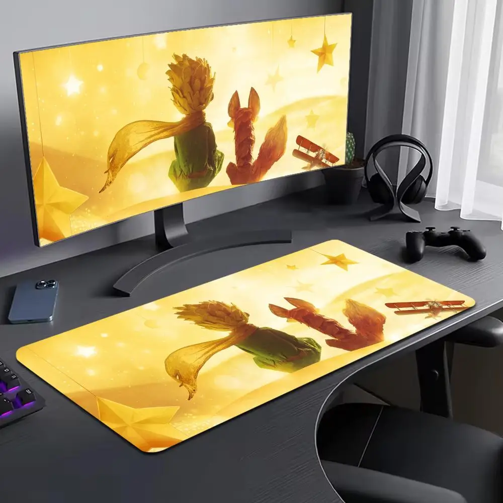 

The Little Prince Mouse Pad Large Computer Mouse Pad Office XXL Pc Gamer Non-slip Deskmat Mousepad Keyboard Rubber Game Rug
