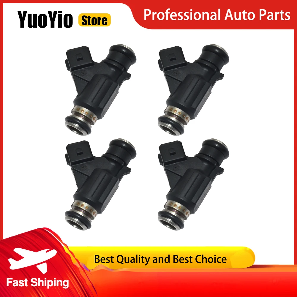 YuoYio 4PCS New Fuel Injection Nozzle 25342385 93345842 For Delph Ford Mondeo Happy Messenger SAIC GM Wuling And More