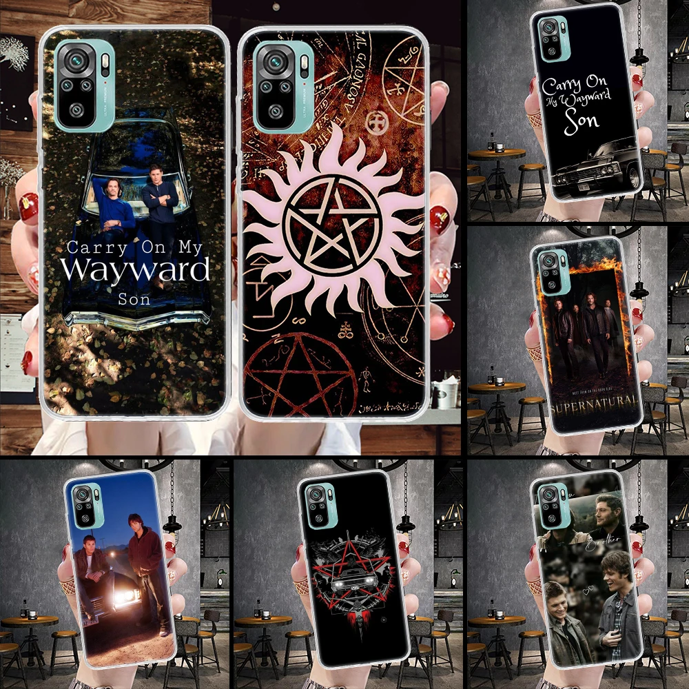 Babaite Supernatural SPN Dean And Sam Soft Phone Case For Xiaomi Redmi 9A 9C 9T 10A 10C 12 12C 10 9 10X 8A 8 7A 7 6A 6 Pro K40 K