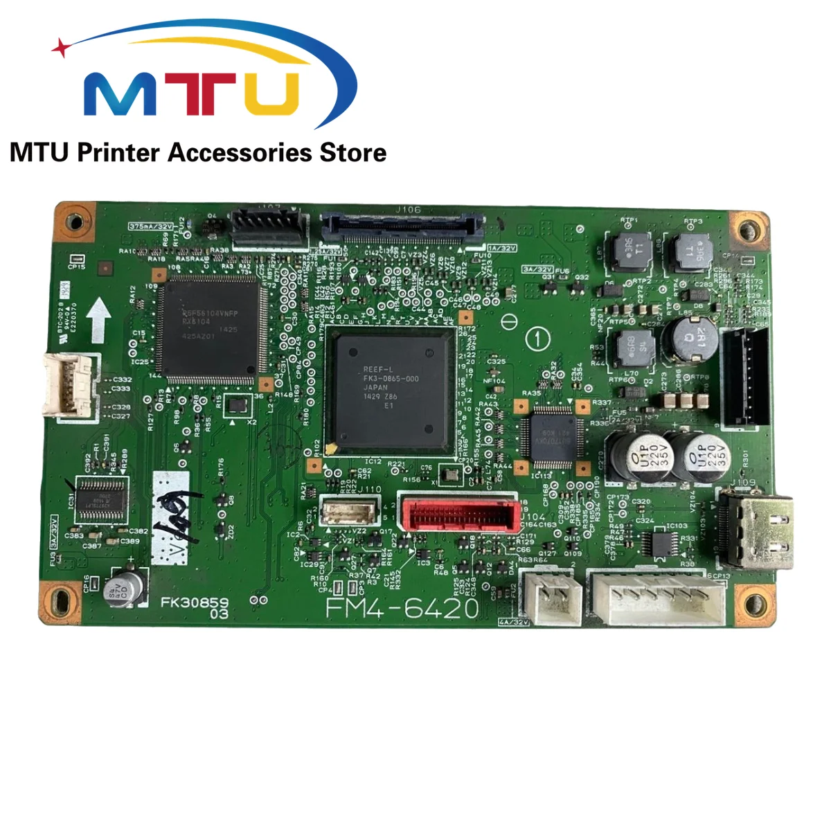 1 Buah Papan Pemindai Asli FM4-6420 untuk Canon ImageRUNNER ADVANCE C5235 C5240 C5250 C5255 Rakitan PCB Pengendali Pembaca