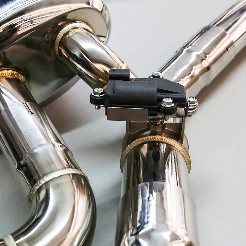 CatBack Valvetronic Exhaust Muffler + Downpipe System for 2019-2025 G20 G21 M340i G22 G23 G26 M440i B58 3.0T Remote Control - view 4