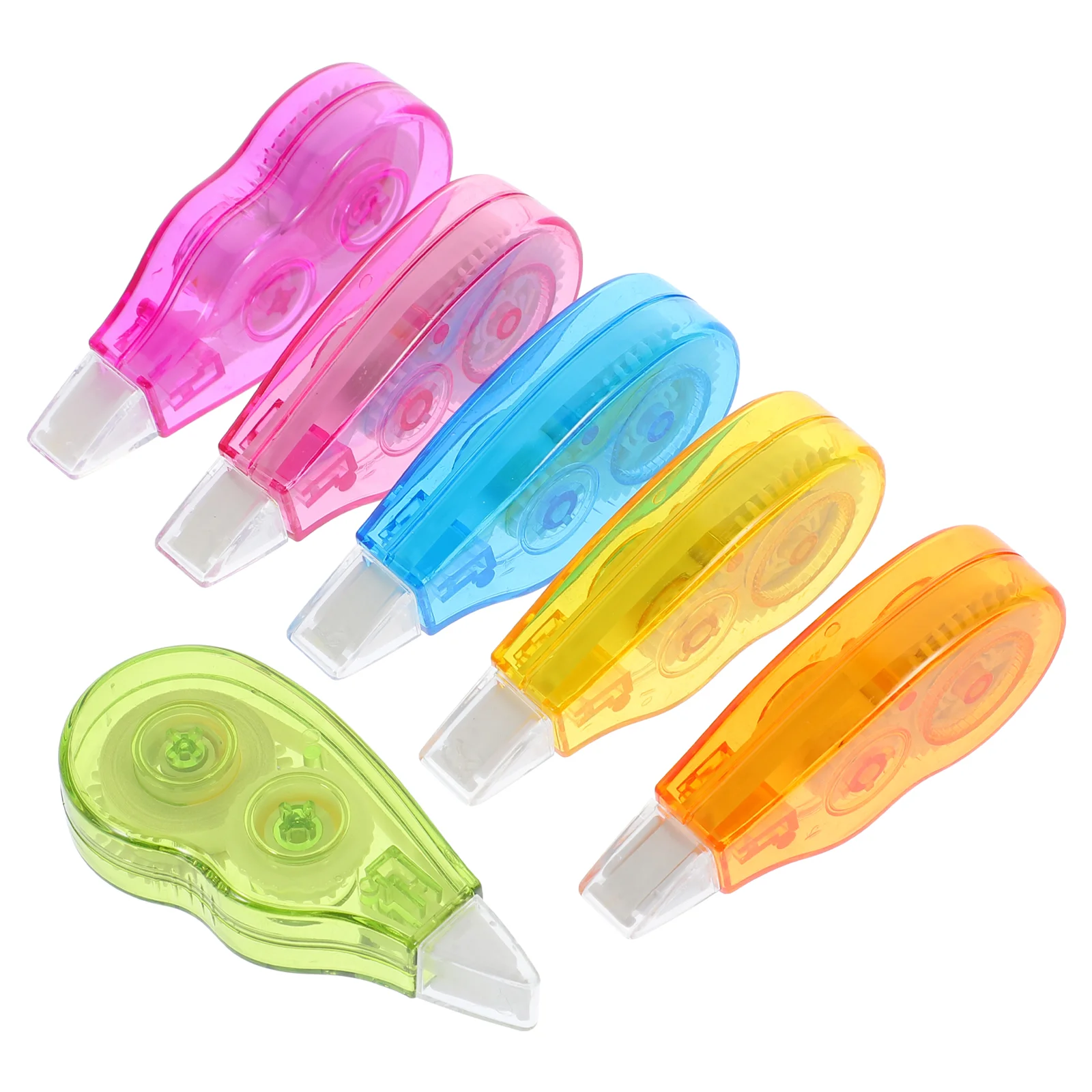 6 Pcs Portable Correction Tape Office White Out Paper Convenient White-out Tapes