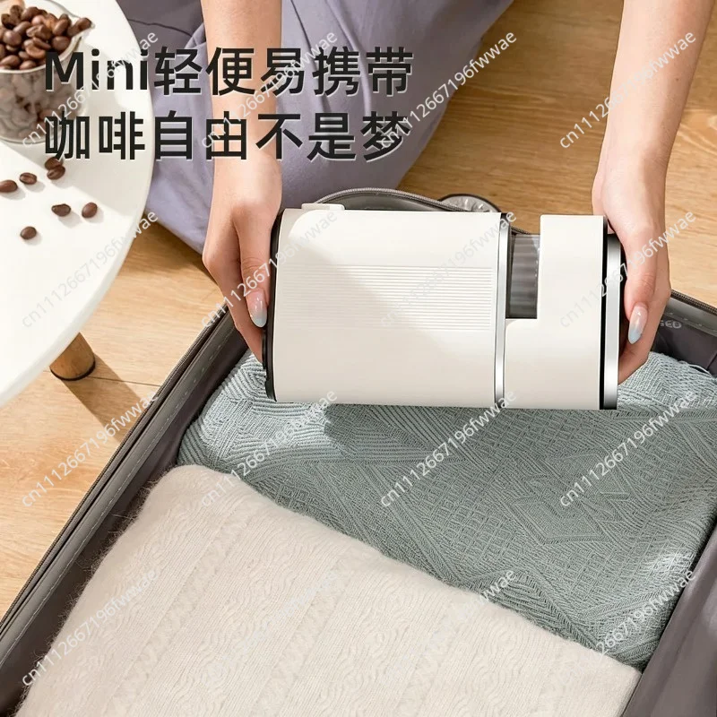 Portable Espresso Machine, Small Automatic Home Coffee Maker with Cold & Hot Brew, Compact Dual-Temp Italian Espresso Maker